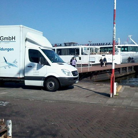 Schifffahrt, IP Textilien vor Ort