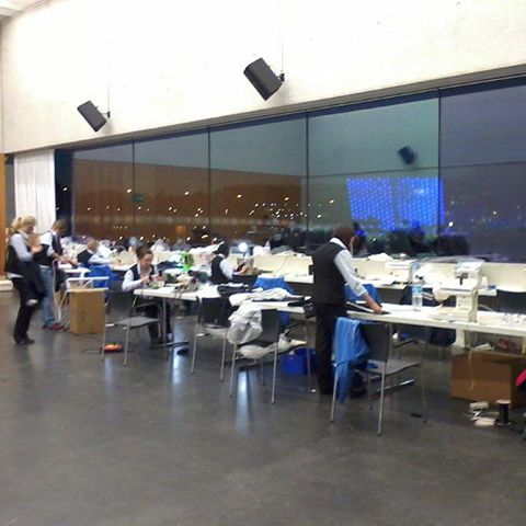 Schifffahrt, IP Textilien vor Ort