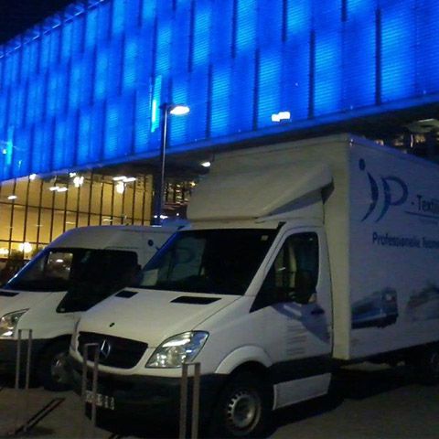 Schifffahrt, IP Textilien vor Ort