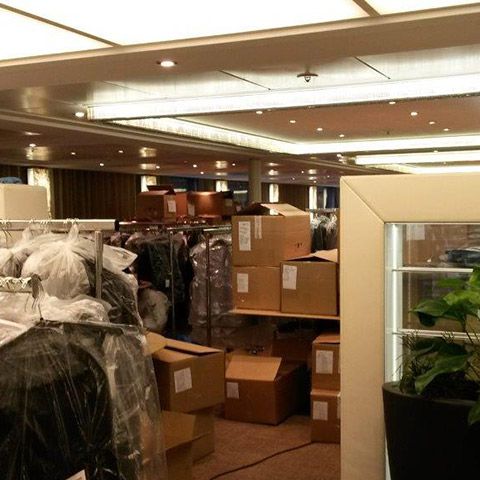 Schifffahrt, IP Textilien vor Ort