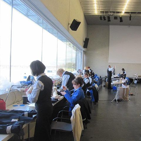 Schifffahrt, IP Textilien vor Ort